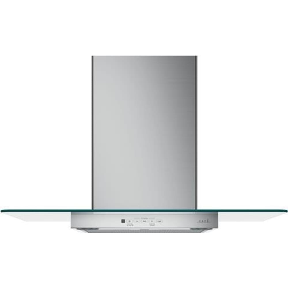 Cafe 30 in. Wall Mount Range Hood with Light, Stainless Steel - CVW73012MSS