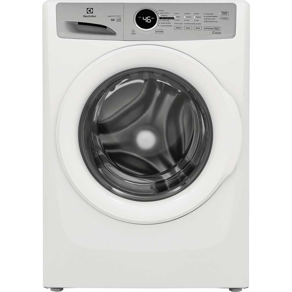 ELECTROLUX 3 SERIES 27 IN 5.1 CU FT. I.E.C WHITE FRONT LOAD WASHER WITH LUXCARE WASH SYSTEM - ELFW73
