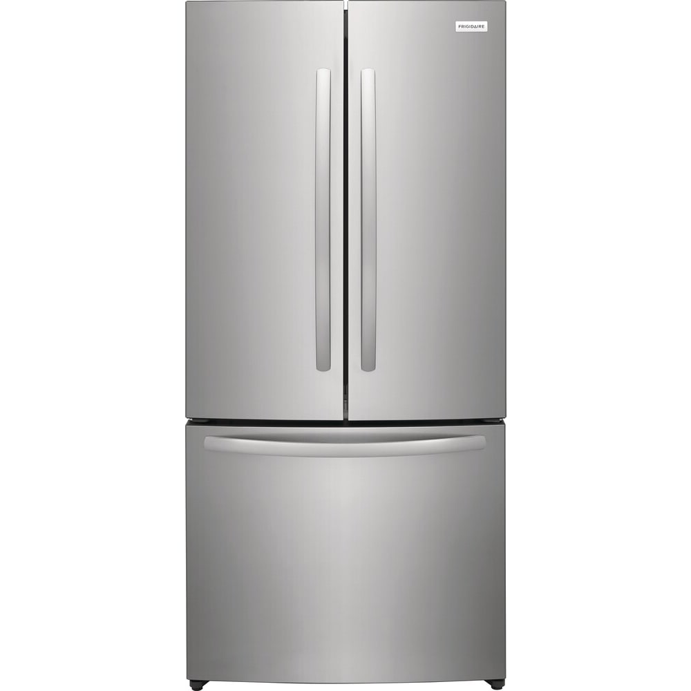 31.5in 17.6 cu ft SS Counter-Depth French Door Fridge, Auto-Close