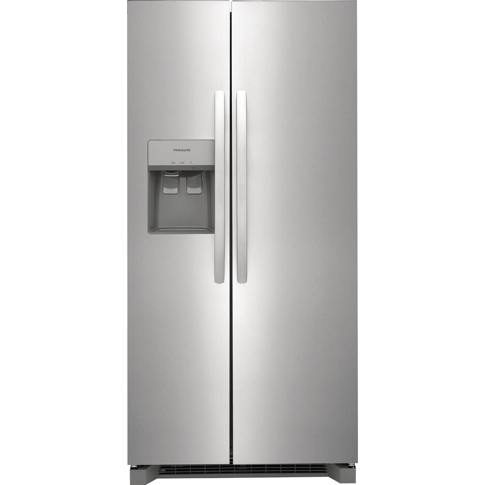 Frigidaire 33 Inch Side-by-Side Refrigerator with 22.3 cu. ft. Capacity, Stainless Steel