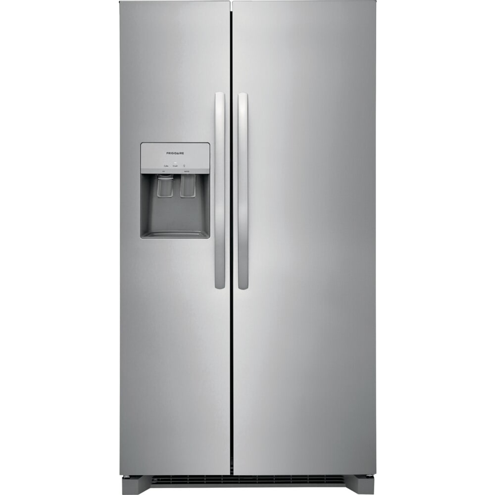 Frigidaire 36 Inch Side-by-Side Refrigerator, Stainless Steel - FRSS2623AS