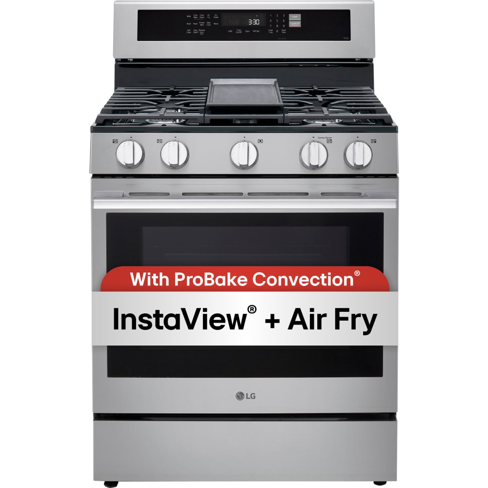 LG 30” Gas Range with Air Fry LRGN6325X Range