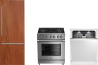 Blomberg BRFB1920FBI 30 Inch Built-In Bottom Freezer Refrigerator with
