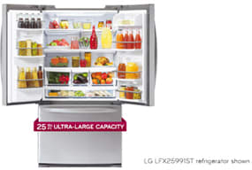 Ultra Large Capacity for 33" Width 