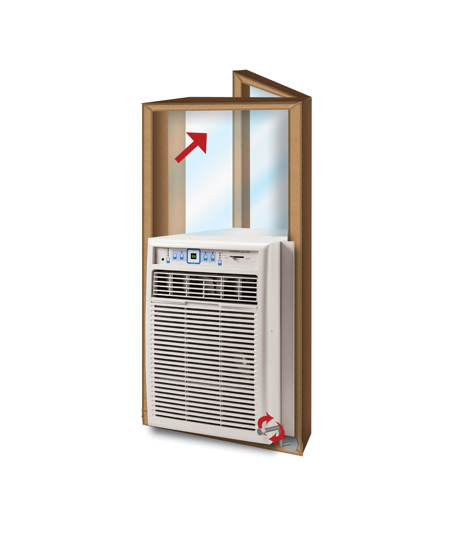 Casement Window Air Conditioner Seal - New Home Plans Design