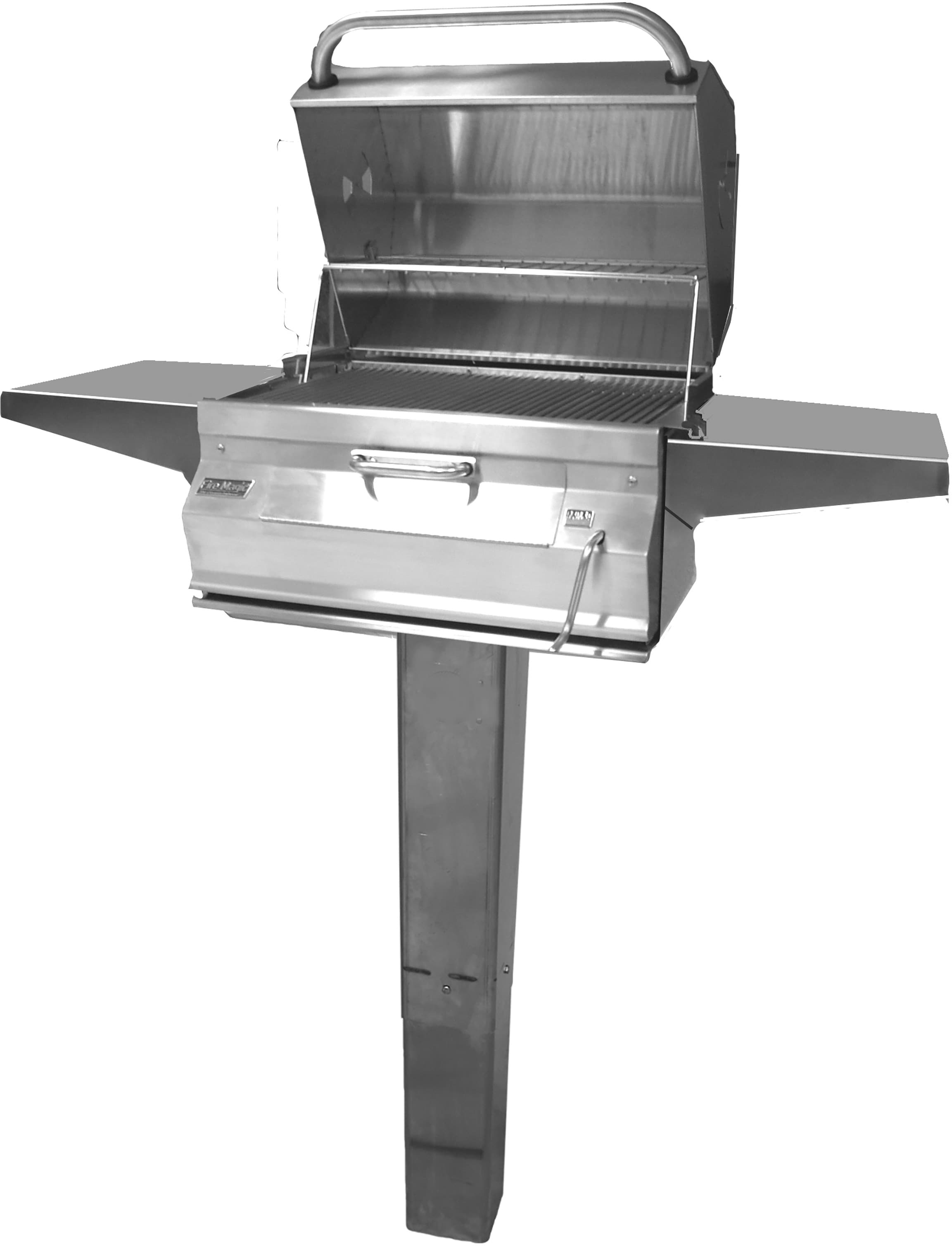 Fire Magic 22SC01CG6 56 Inch Charcoal Grill with Warming Rack, Adjustable Charcoal Pan, Smoker