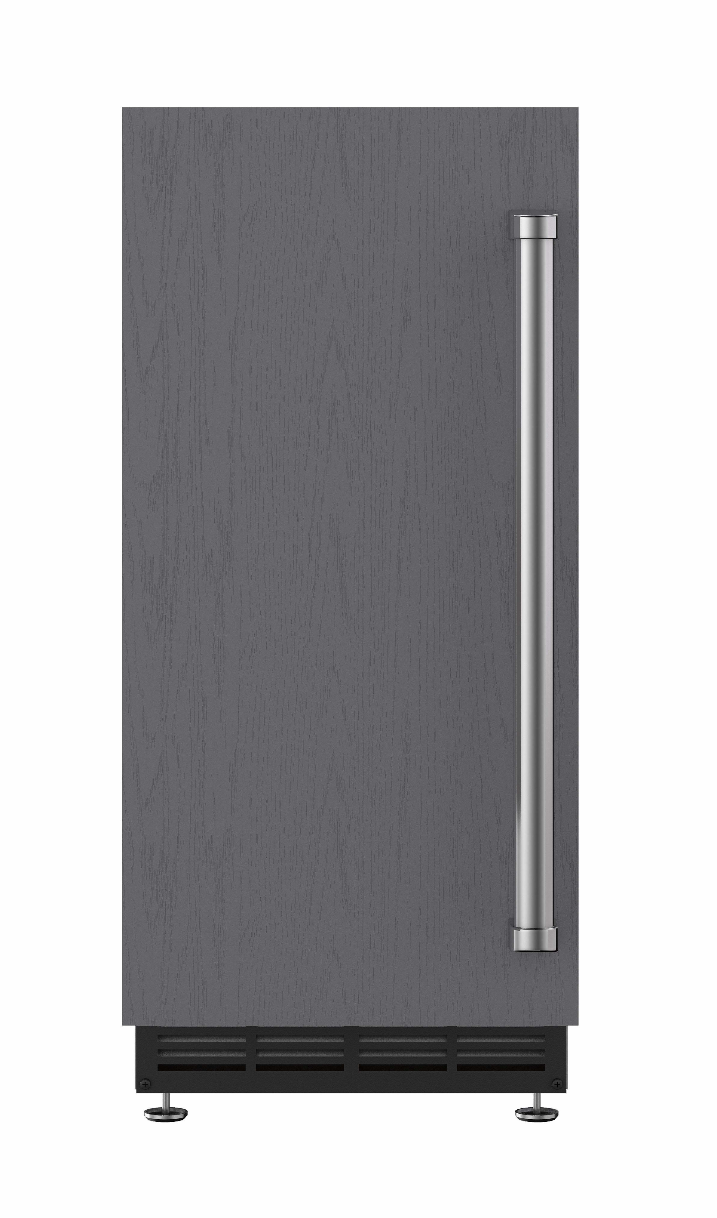 SubZero UC15IP 15 Inch BuiltIn Indoor Panel Ready Ice Machine with 50