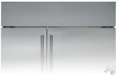 Sub Zero 7008871 Solid Stainless Steel Panel Grille Sub Zero 7008871 Front View