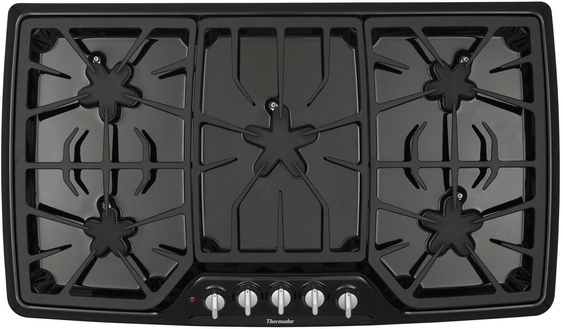 Thermador SGSX365CB 36 Inch Gas Cooktop with 5 Star Burners (2 w