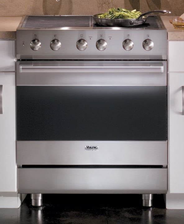 Viking DSCD13014BX 30 Inch Freestanding DualFuel Range with 4 Sealed
