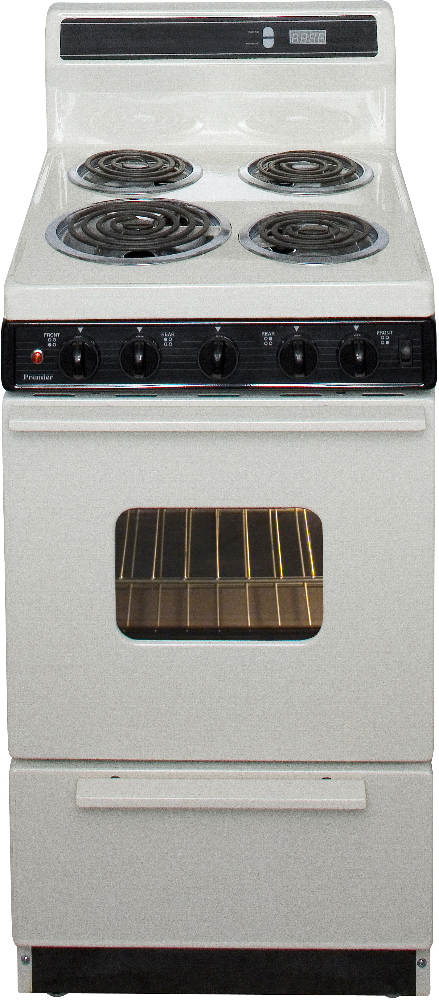 Premier EAK220TP 20 Inch Freestanding Electric Range with 4 Coil Elements, 2.4 cu. ft. Capacity