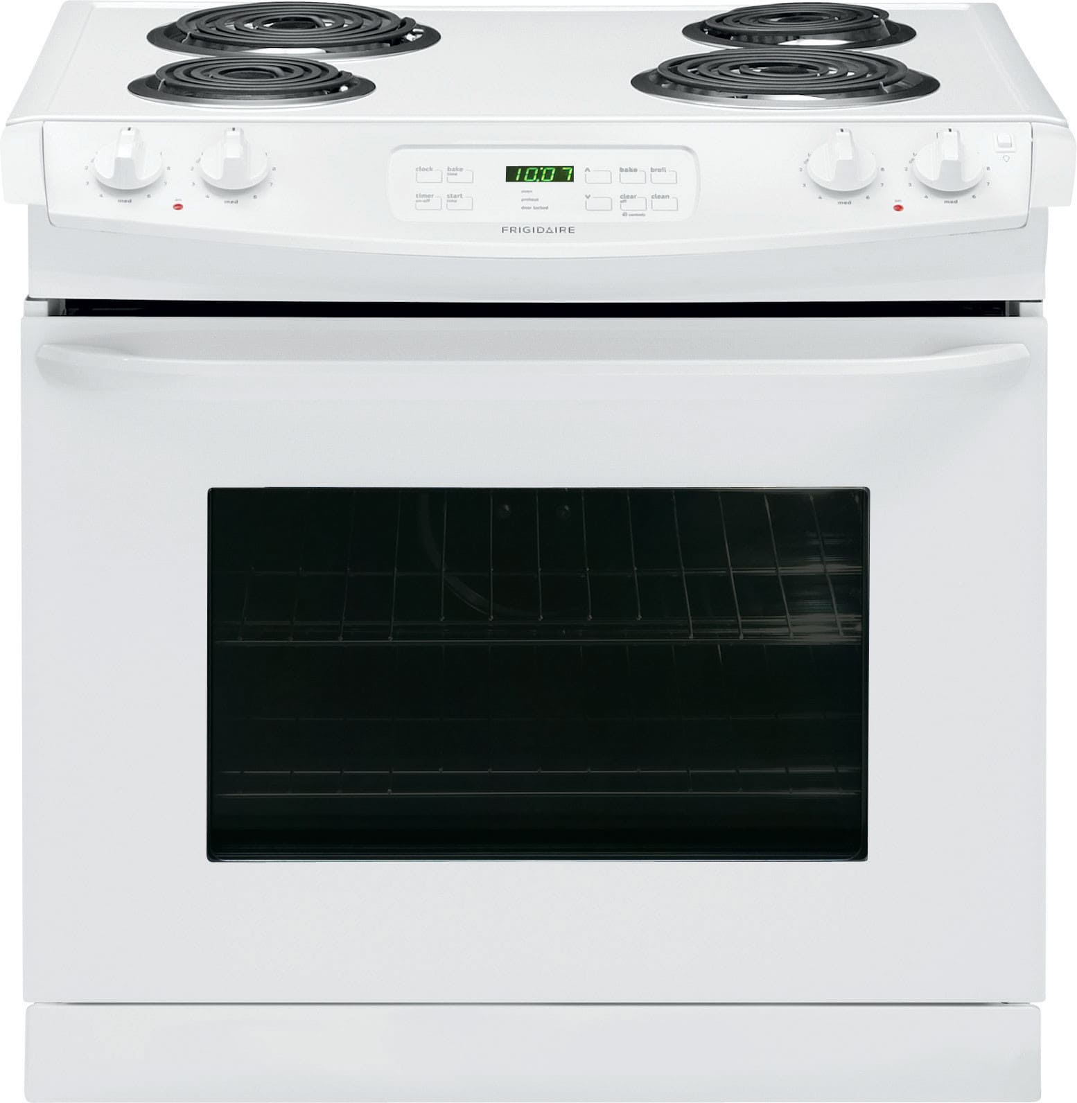 Frigidaire FFED3015PW 30 Inch Dropin Electric Range with Multiple