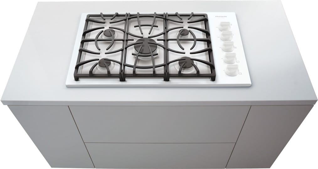 Frigidaire FGGC3645KW 36 Inch Gas Cooktop with 5 Sealed Burners