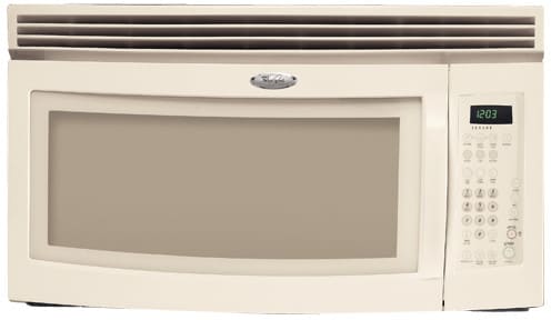 Whirlpool Gh5184xpt 1 8 Cu Ft Over The Range Microwave Oven With Whirlpool Gold Gh5184xpt Bisque