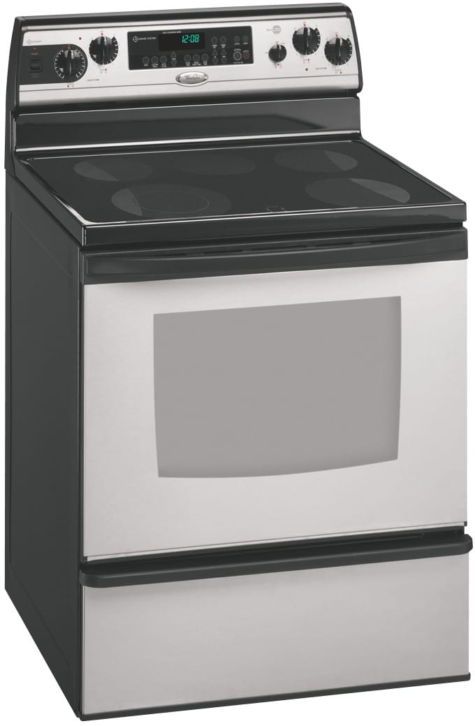 Whirlpool GR445LXMS 30Inch SelfCleaning Freestanding Electric Range