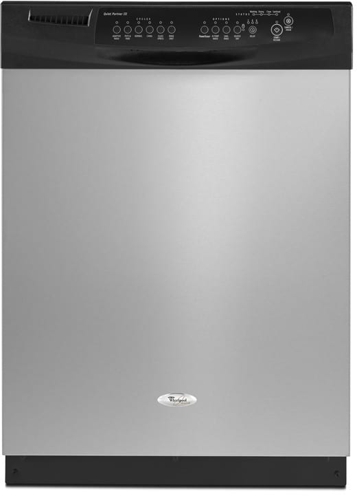 Whirlpool Gu2300xtvs Full Console Dishwasher With 6 Automatic Cycles Whirlpool Gold Gu2300xtvs Featured View