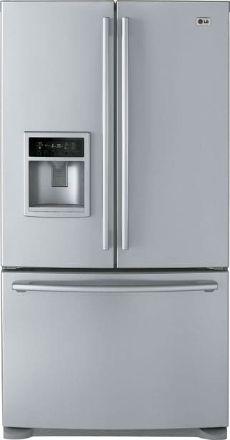 LG LFX25950TT 24.7 cu. ft. French Refrigerator with 4 Spill-Protector ...
