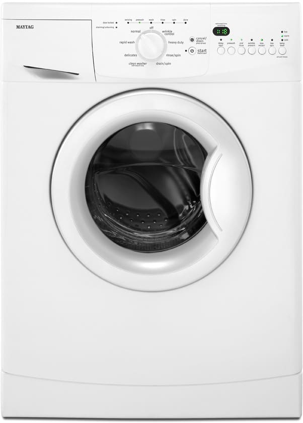 Maytag MHWC7500YW 24 Inch 2.0 cu. ft. Compact Front Load Washer with 8