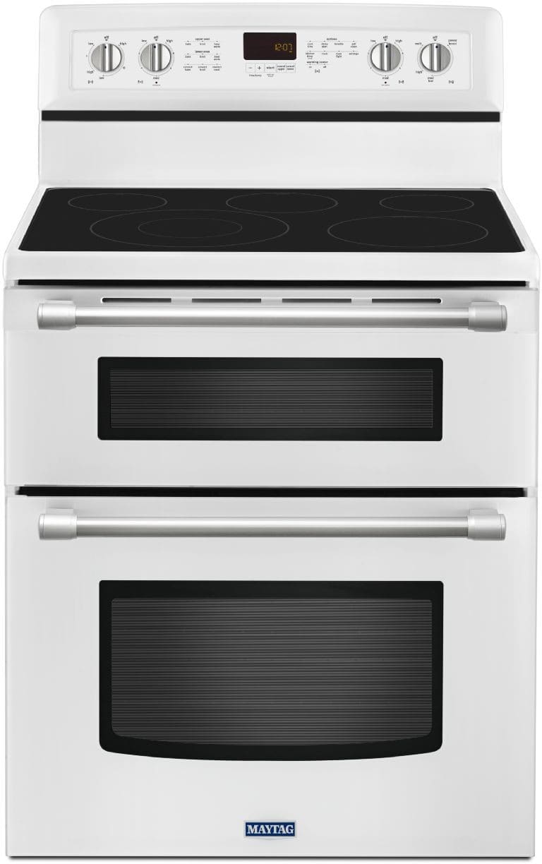 Maytag MET8720DH 30 Inch Freestanding Smoothtop Electric DoubleOven