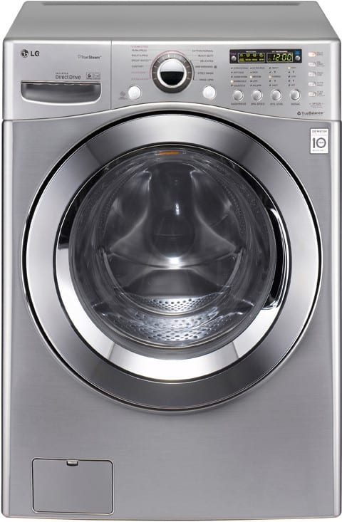 Lg Wm3360hvca 27 Inch Front Load Washer With 3 9 Cu Ft Capacity Lg Wm3360hvca Graphite Steel