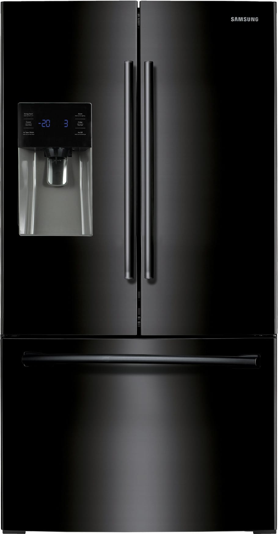 RF263BEAEBC Samsung Black 36 Inch French Door Refrigerator 24.6 cu ft