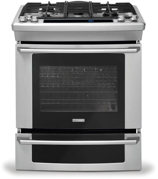 Electrolux EW30GS75KS 30 Inch Slidein Gas Range with 5 Sealed Burners, 4.2 cu. ft. Perfect