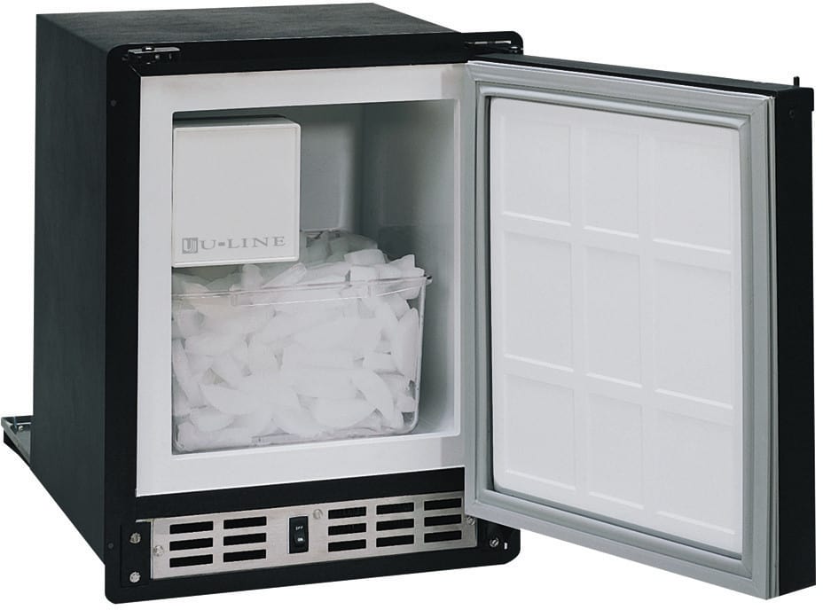 ULine ULNSP18B03 14 Inch Marine/RV Crescent Ice Maker with 12 lbs. of