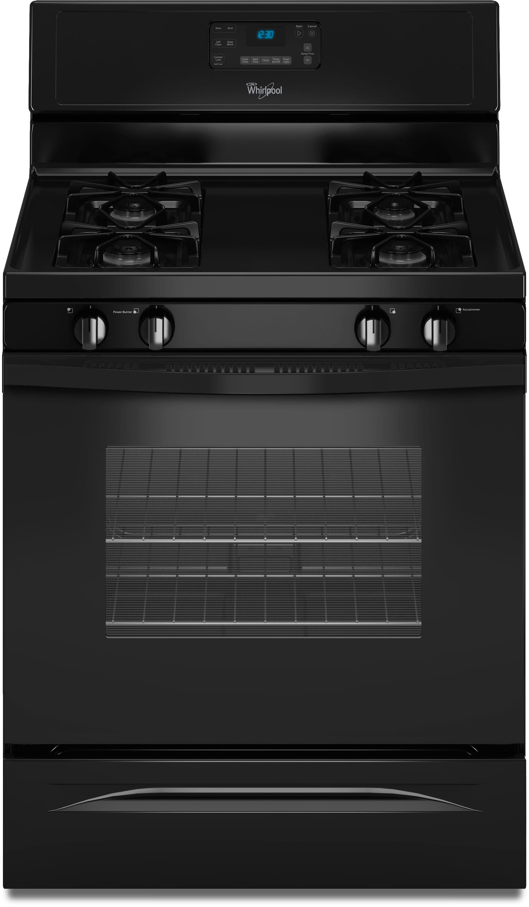 Whirlpool WFG510S0AB 30 Inch Freestanding Gas Range with 4 Sealed