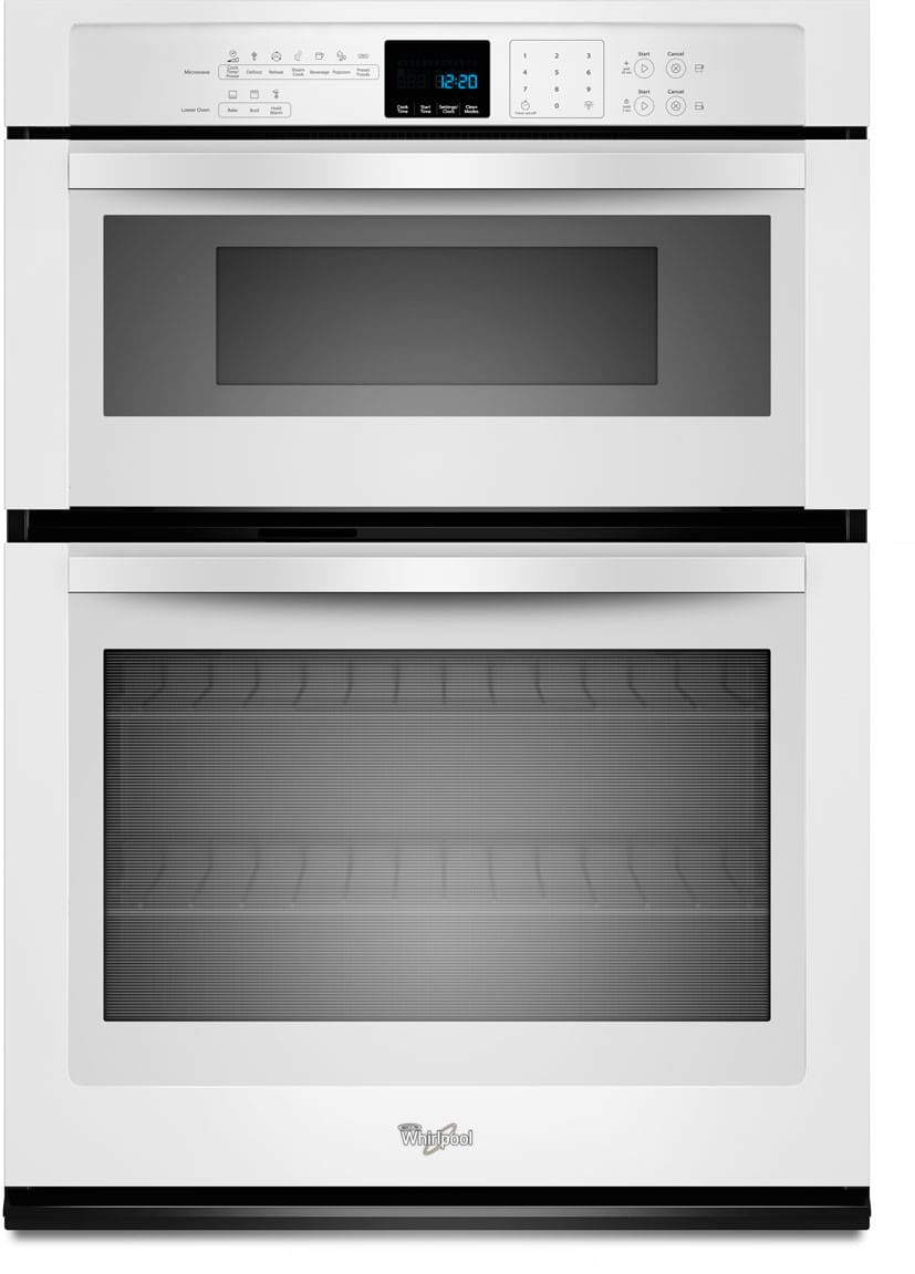 Whirlpool WOC54EC0AW 30 Inch Microwave Combination Wall