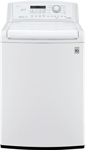Lg Wt4870cw 27 Inch Top Load Washer With 4 5 Cu Ft Capacity 8 Lg Wt4870cw White