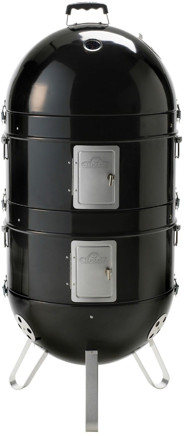 Napoleon AS300K1 19.5 Inch Freestanding Charcoal and Water Smoker Grill