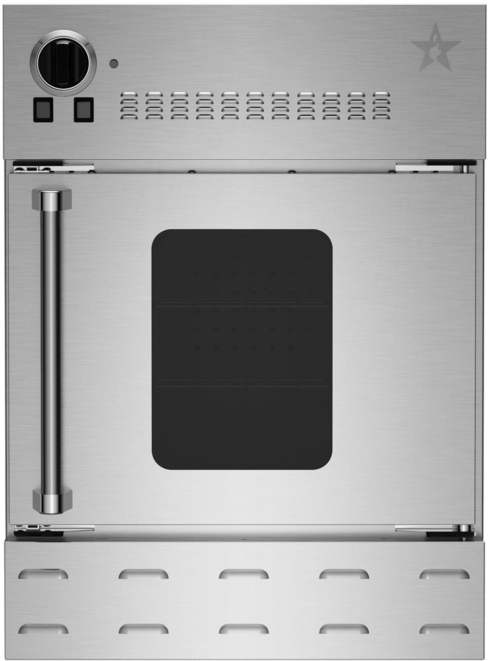 BlueStar BWO24AG 24 Inch Single Gas Wall Oven with 3.47 cu. ft