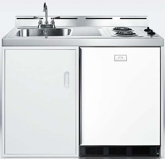 Summit C48el 48 Inch Combination Kitchen With 5 1 Cu Ft Manual Summit C48el 48 Compact Kitchen