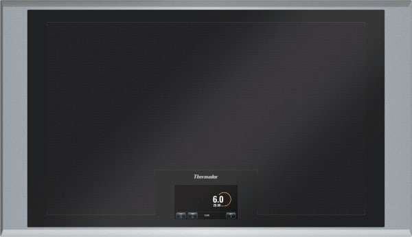 Thermador Cit36xkb 36 Inch Full Heat Element Induction Cooktop With Thermador Freedom Collection Cit36xkb 36 Induction Cooktop Stainless Steel Accents