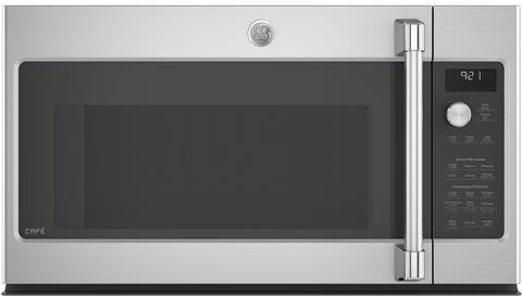 Ge Cvm9215slss 30 Inch Over The Range Microwave With Chef Connect Ge Cafe Series Cvm9215slss Front View