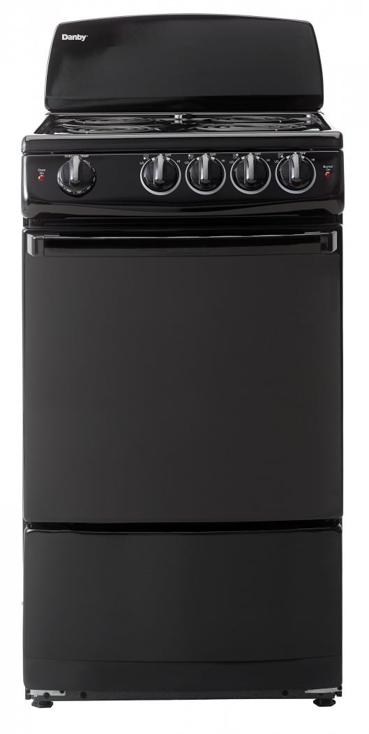 Danby DER200B 20 Inch Freestanding Electric Range with 2.5 cu. ft. Oven, 4 Coil Burners, LiftUp