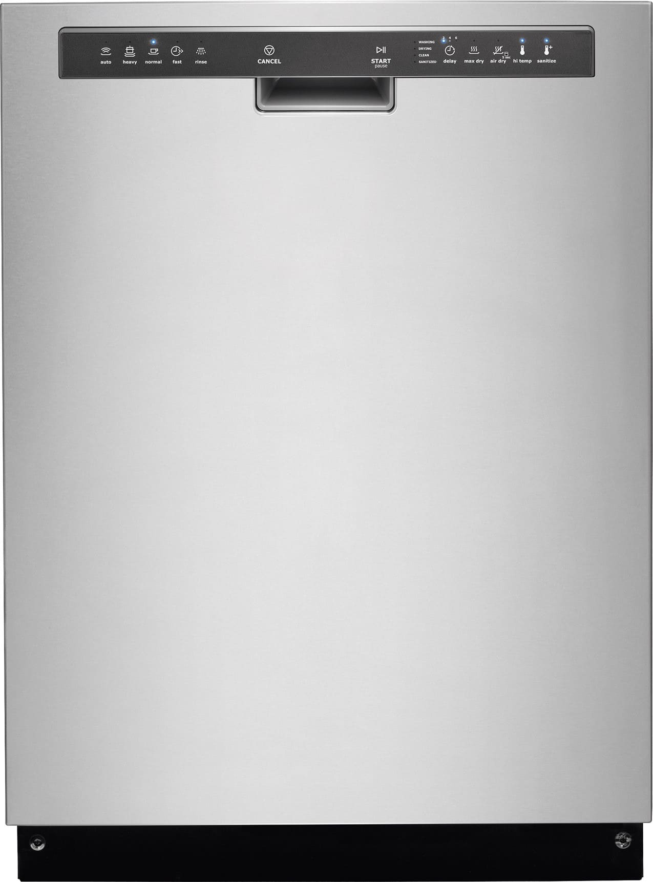Electrolux Ei24cd35rs Full Console Dishwasher With 5 Wash Cycles Electrolux Ei24cd35rs Full Console Dishwasher With 5 Wash Cycles Adjule Upper Rack 3rd Satellitespray Arm Target Zones 3 Piece Silverware