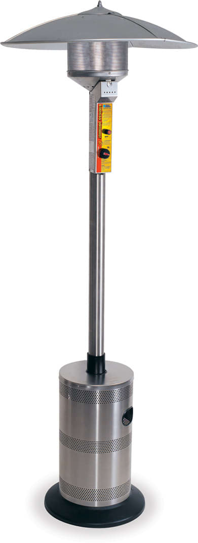 Blue Rhino 200209 93 Inch Tall Deluxe Residential Outdoor Patio Blue Rhino 200209 93 Inch Tall Deluxe Residential Outdoor Patio Heater With 40 000 Btu 20 Ft Circle Heating Area Multi Spark Electronic Ignition And