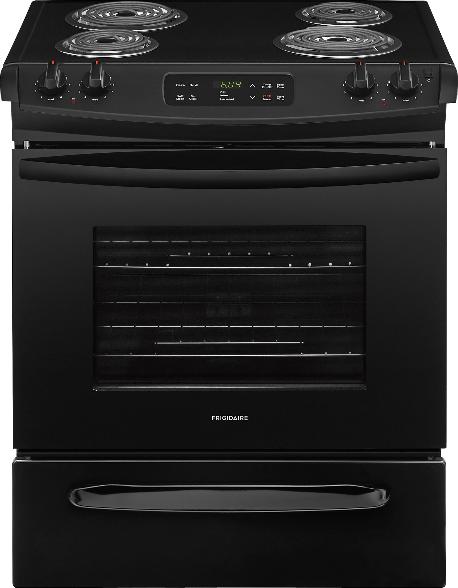 Frigidaire FFES3016TB 30 Inch SlideIn Electric Range with StoreMore