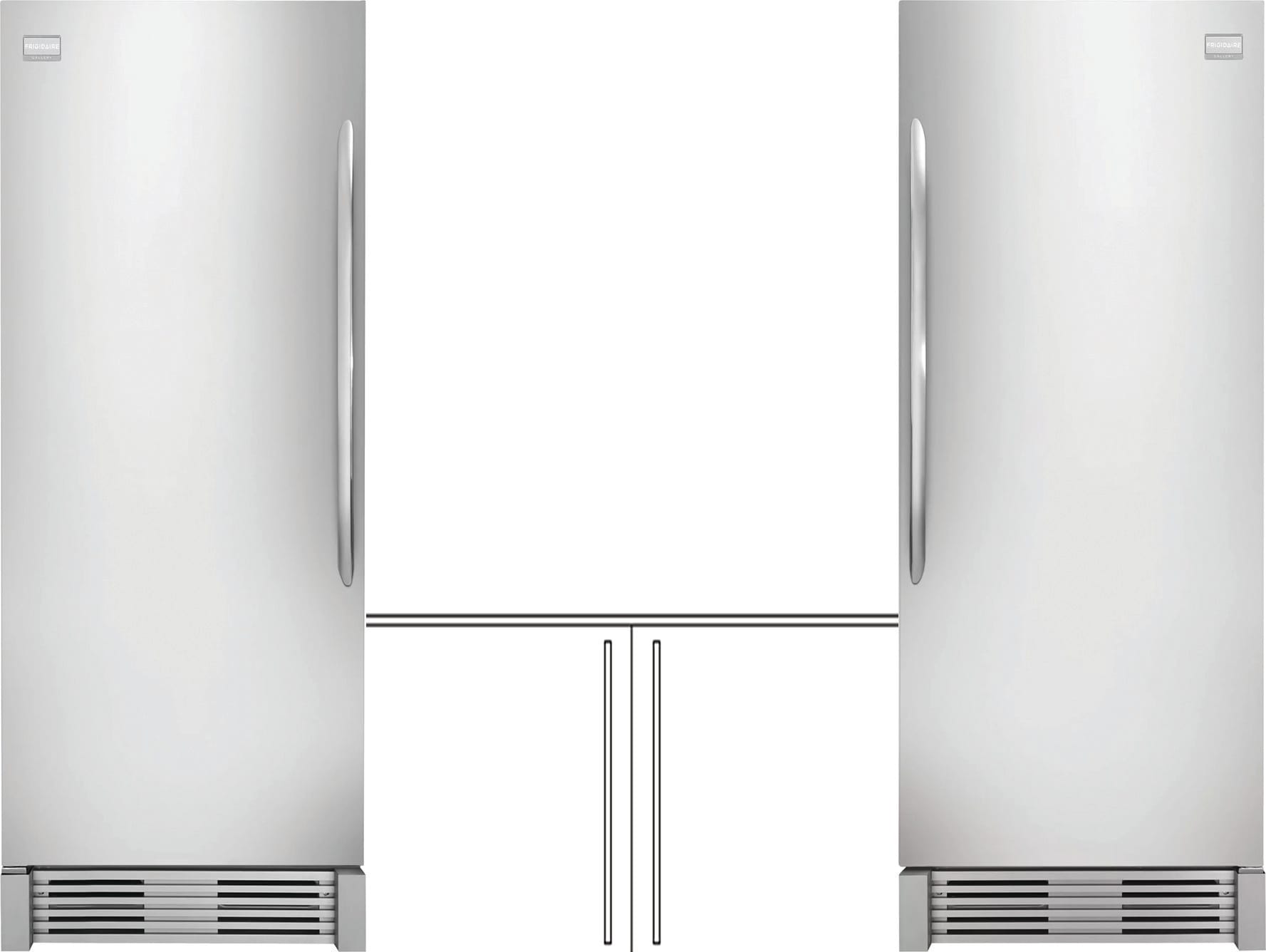 Frigidaire FRREFR2 Separate Install Column Refrigerator & Freezer Set