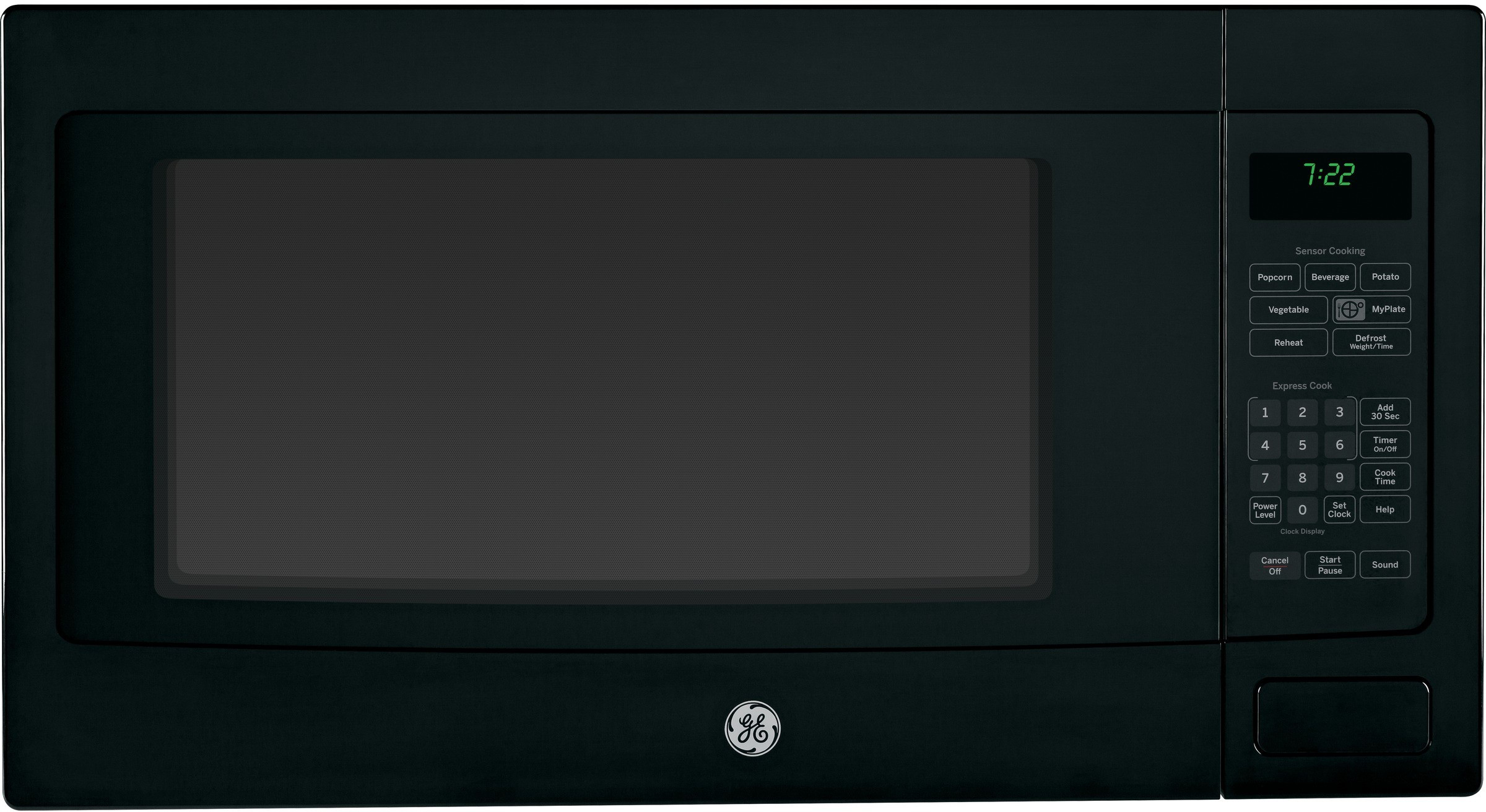 GE PEB7226DFBB 2.2 cu. ft. Countertop or Built-In Microwave Oven with