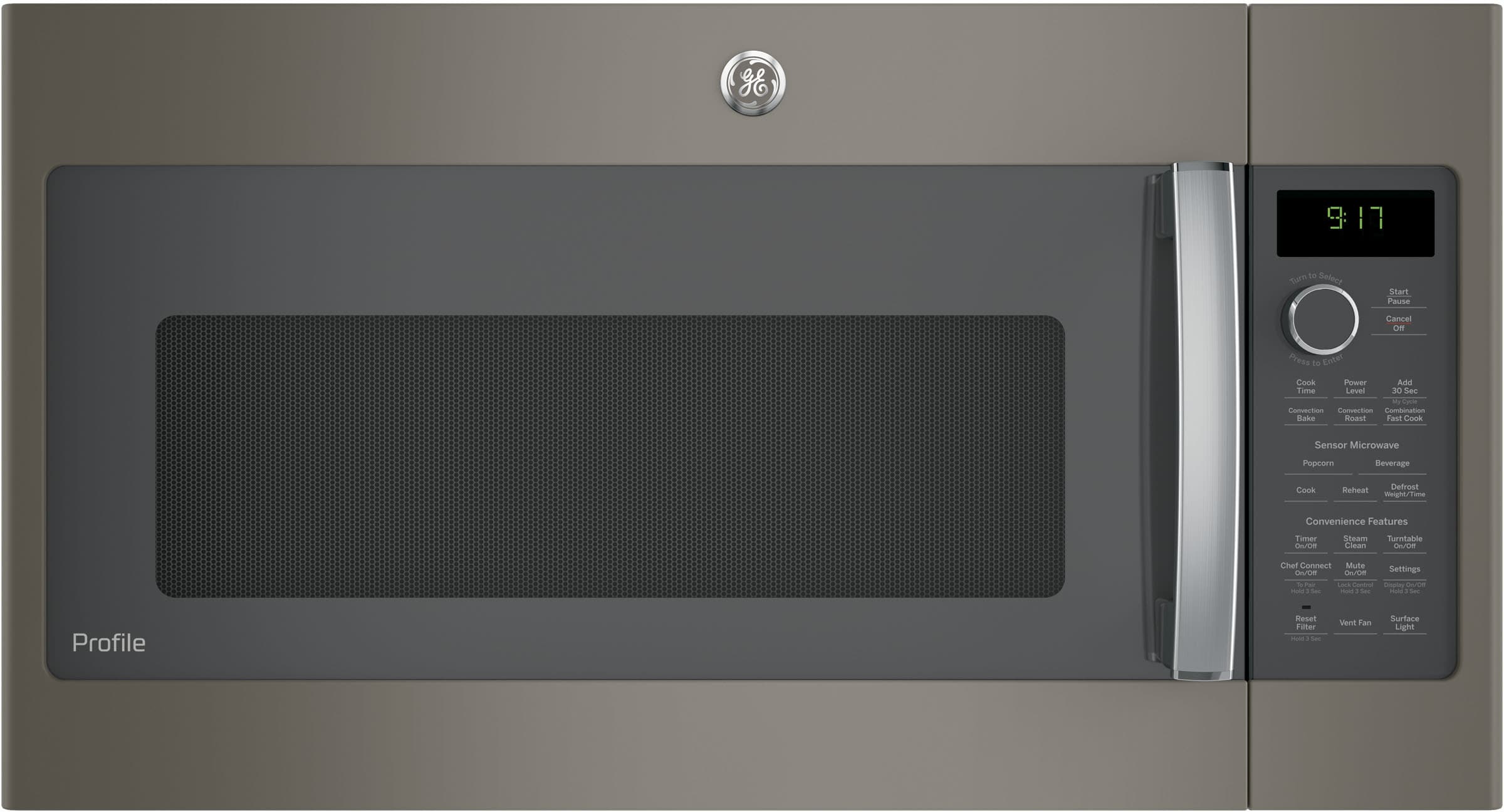 Ge Pvm9179ekes 30 Inch Over The Range Microwave With Convection Ge Pvm9179ekes 30 Inch Over The Range Microwave With Convection Sensor Cooking Chef Connect 1 7 Cu Ft Capacity 950 Watts Fast Cook Bake Roast