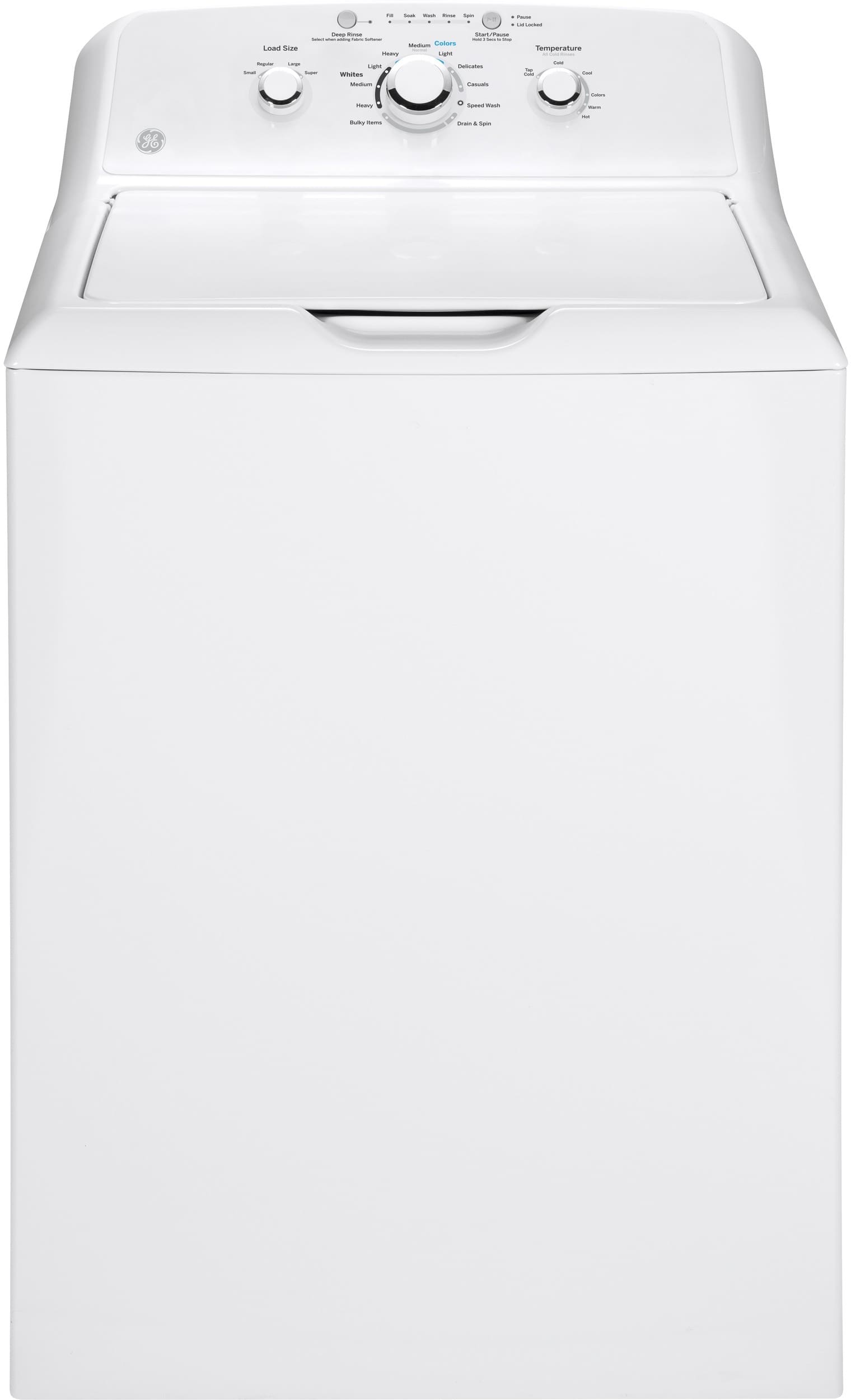 GE GTW330ASKWW 27 Inch 3.8 cu. ft. Top Load Washer with 11 Wash Cycles