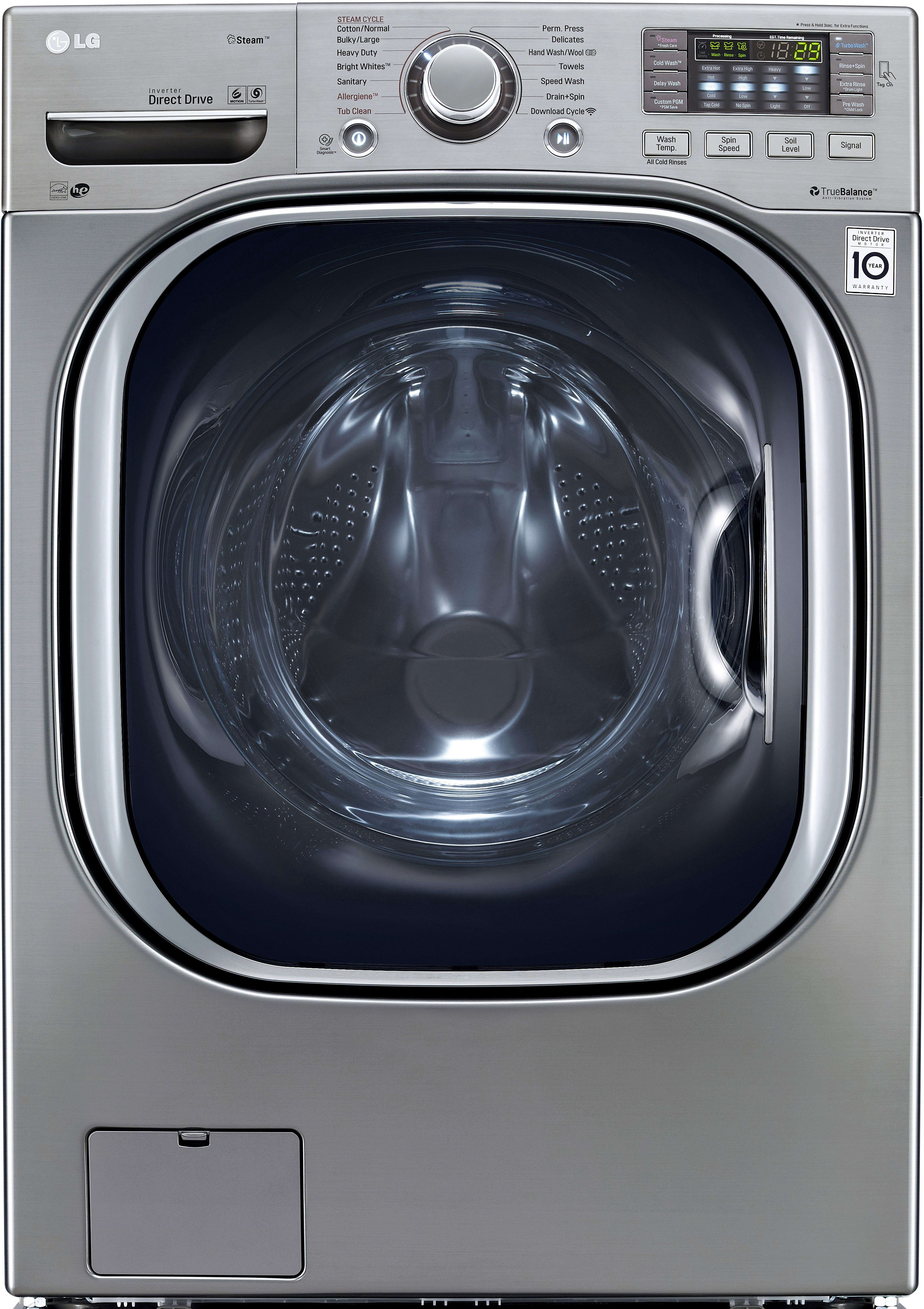 Best Over The Range Microwave >> LG WM4270HVA 27 Inch 4.5 cu. ft. Front Load Washer with 14 Wash Cycles, 1,300 RPM, Steam ... Best Over The Range Microwave >> LG WM4270HVA 27 Inch 4.5 cu. ft. Front Load Washer with 14 Wash Cycles, 1,300 RPM, Steam ...