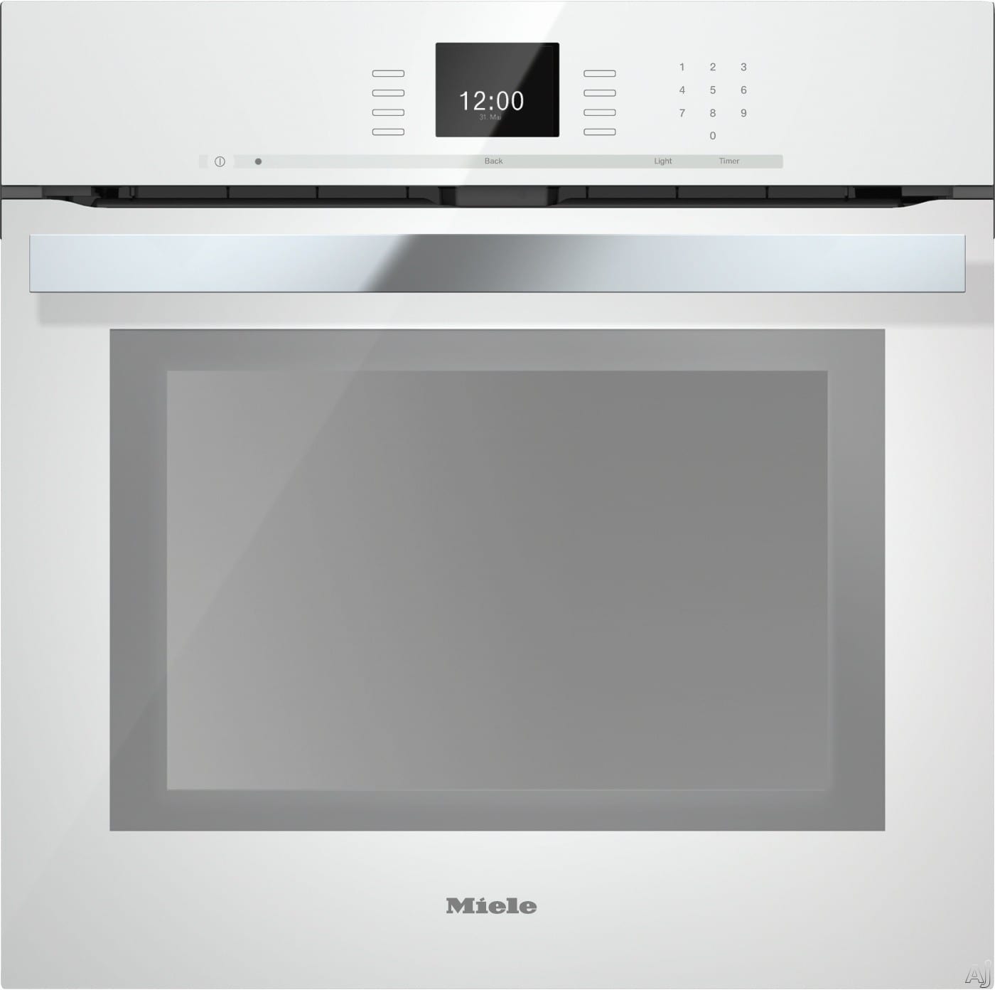 Miele H6660BPBRWS 24 Inch Single Electric Wall Oven with