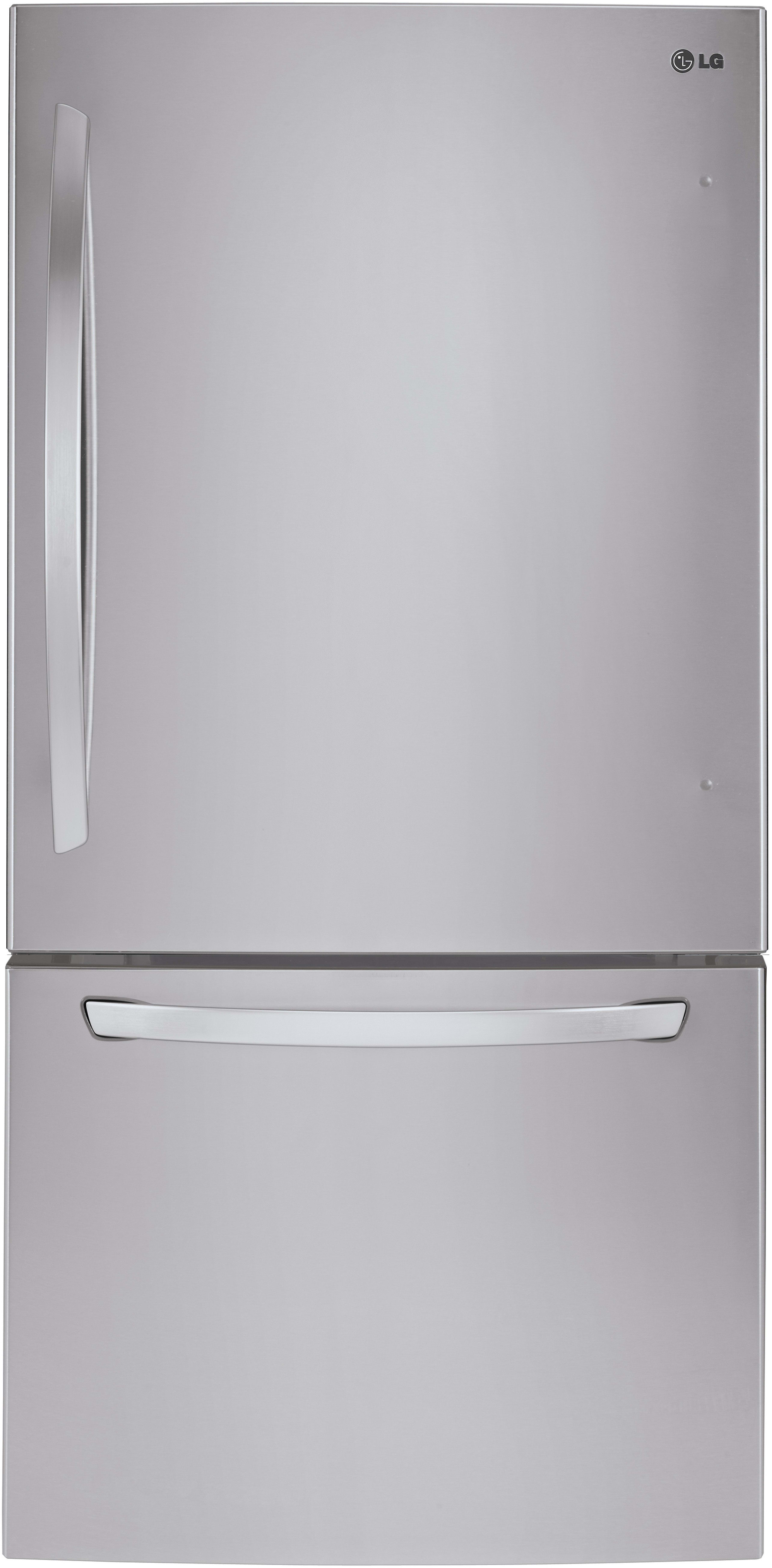 LG LDC24370ST 33 Inch BottomFreezer Refrigerator with Linear