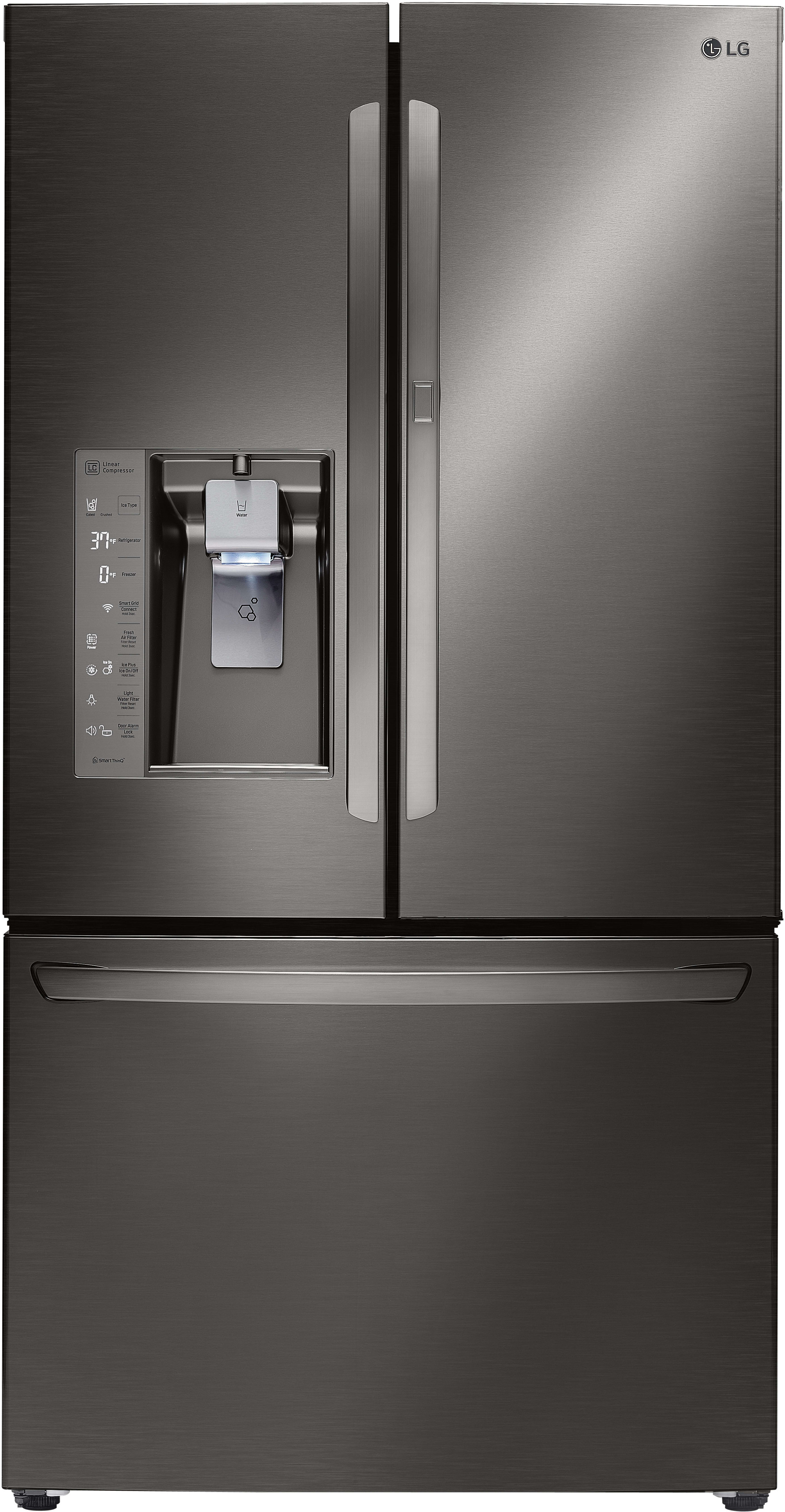 LG LFXS30766D 36 Inch French Door Refrigerator with DoorinDoor®, Slim SpacePlus® Ice System