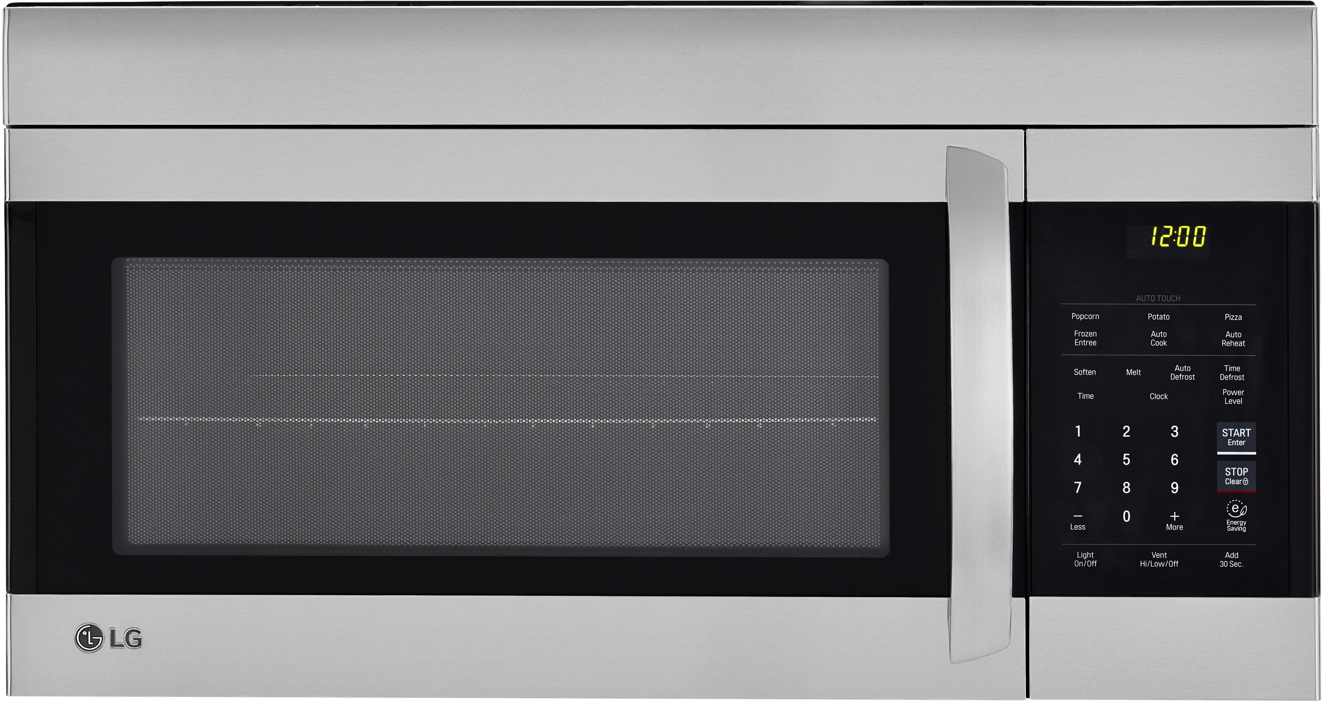 LG LMV1762ST 1.7 cu. ft. Over-the-Range Microwave with EZ