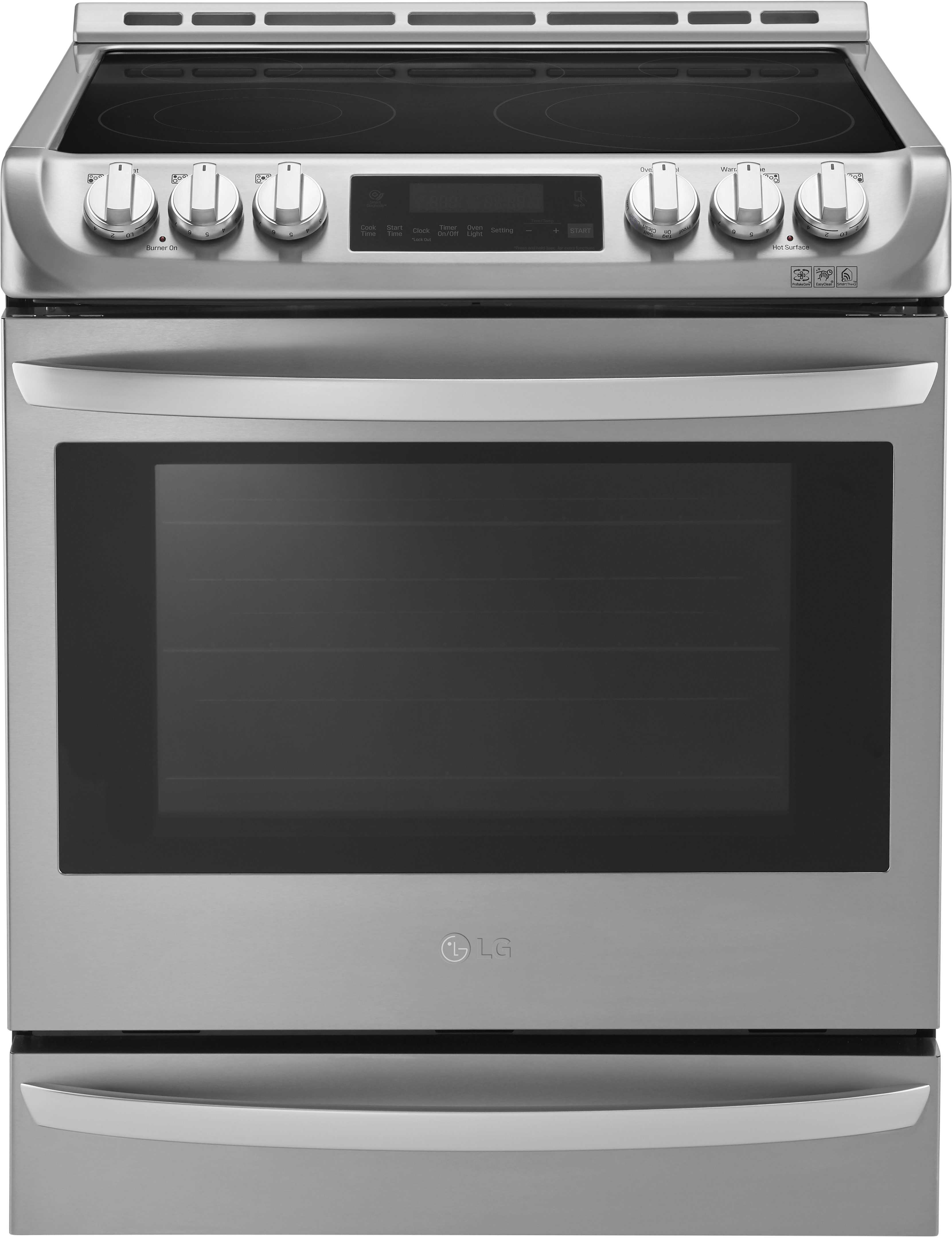 LG LSE4613ST 30 Inch Slide in Electric Range with ProBake Convection