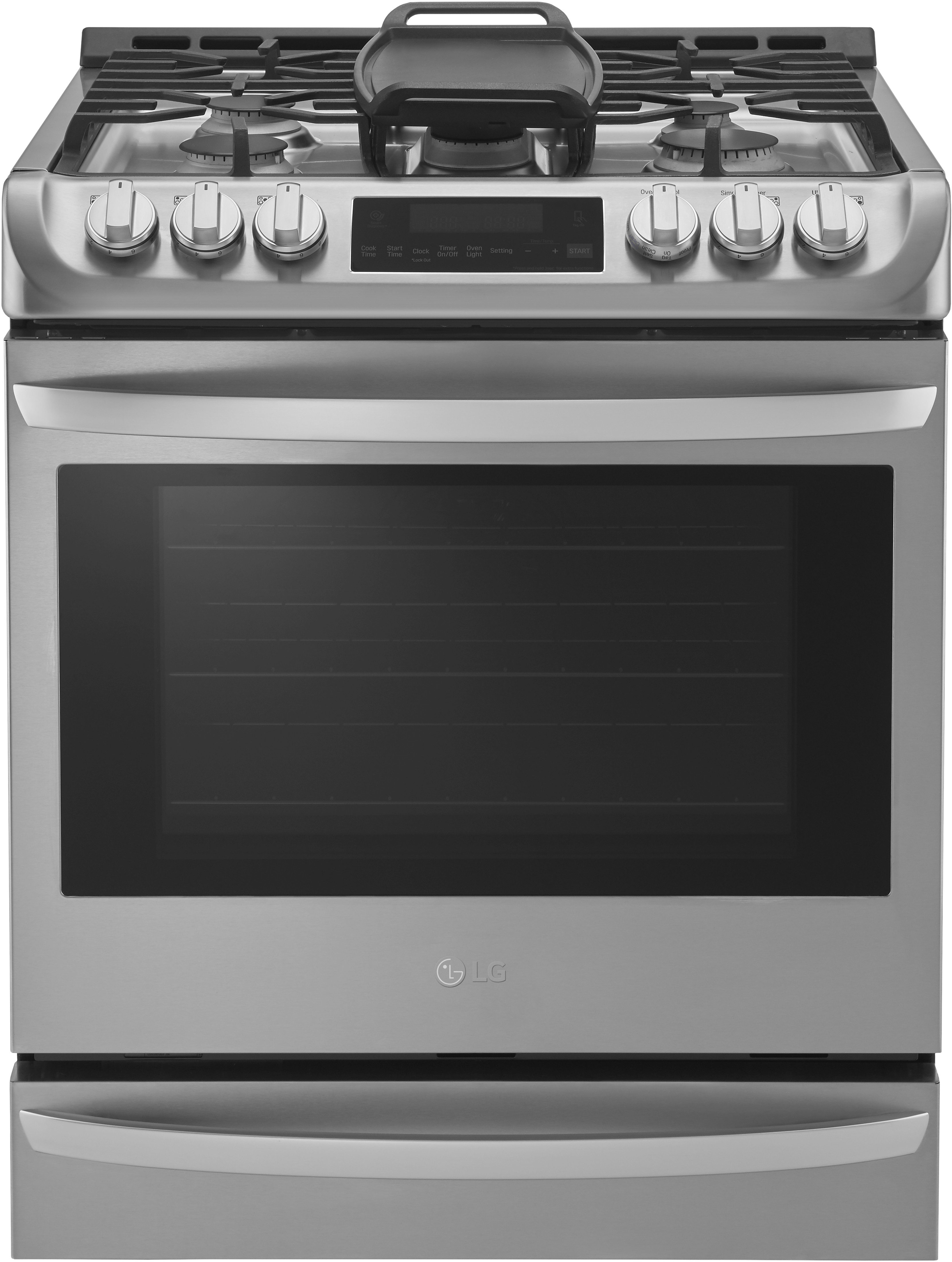 Lg Lsg4513st 30 Inch Slide In Gas Range With Convection Lg Lsg4513st 30 Inch Slide In Gas Range With Convection Ultraheat Burner Easyclean 6 3 Cu Ft Capacity 5 Sealed Burners 11 Cooking Modes